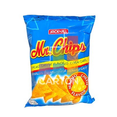 JACK N JILL MR.CHIPS CHEESE FLAVOUR CORN CHIPS 50*110GM